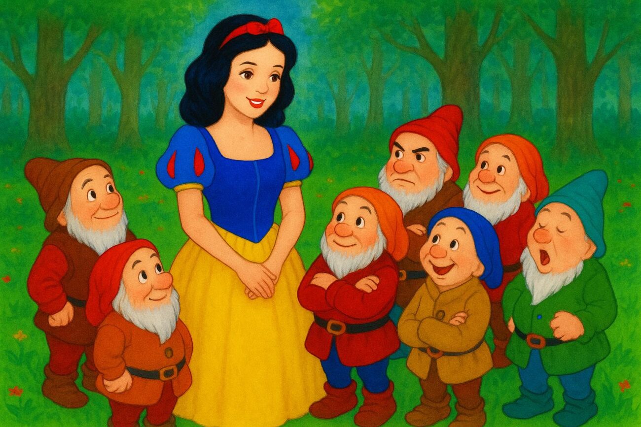 Biancaneve e I Sette Nani Storia Per Bambini