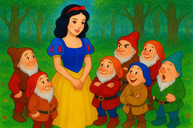 Biancaneve e I Sette Nani Storia Per Bambini